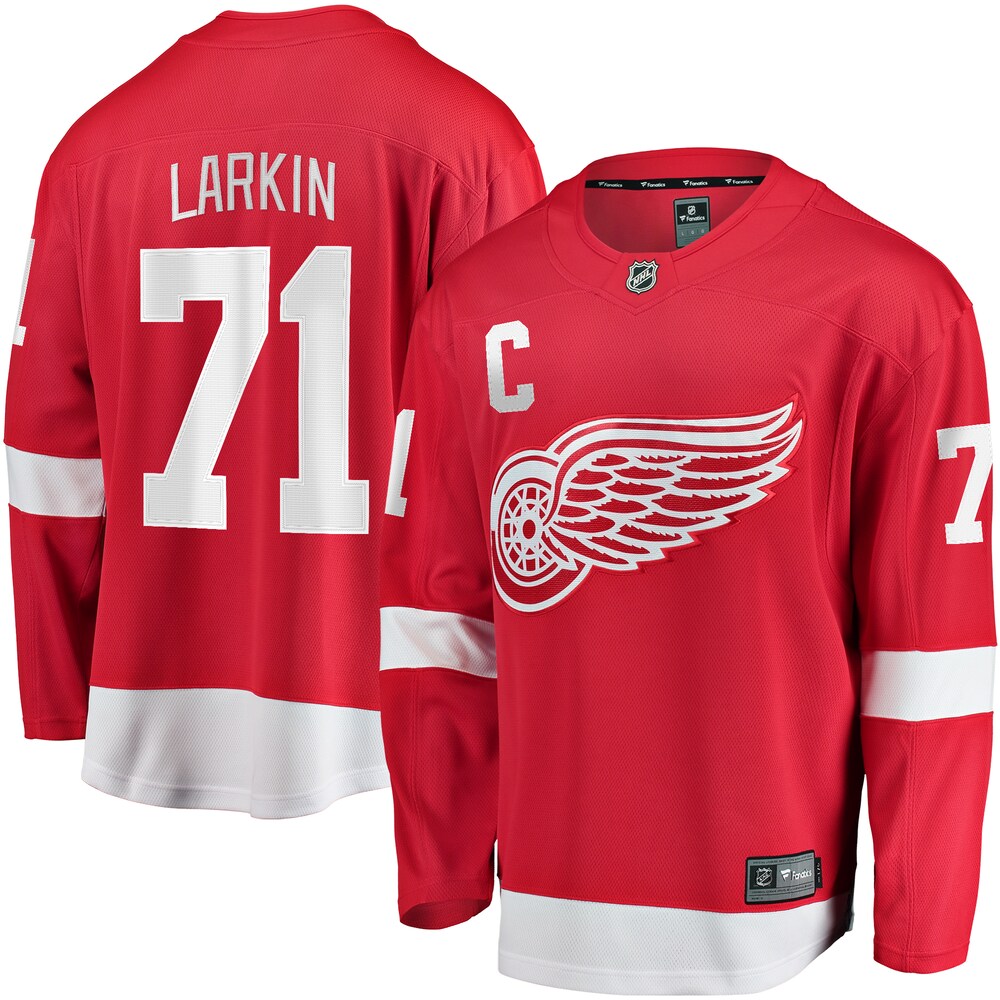 Dylan Larkin Detroit Red Wings Fanatics Branded Home Breakaway Jersey - Red
