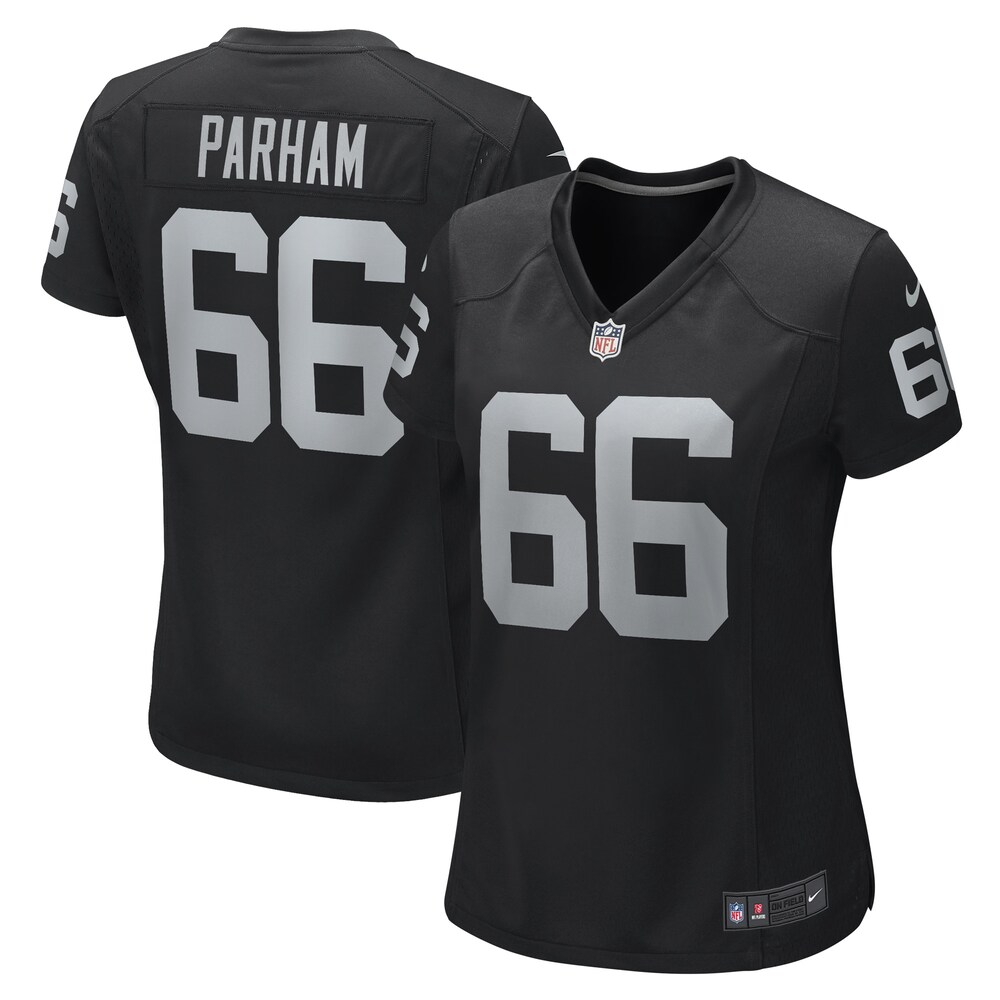 Dylan Parham Las Vegas Raiders Women's Game Player Jersey | Black