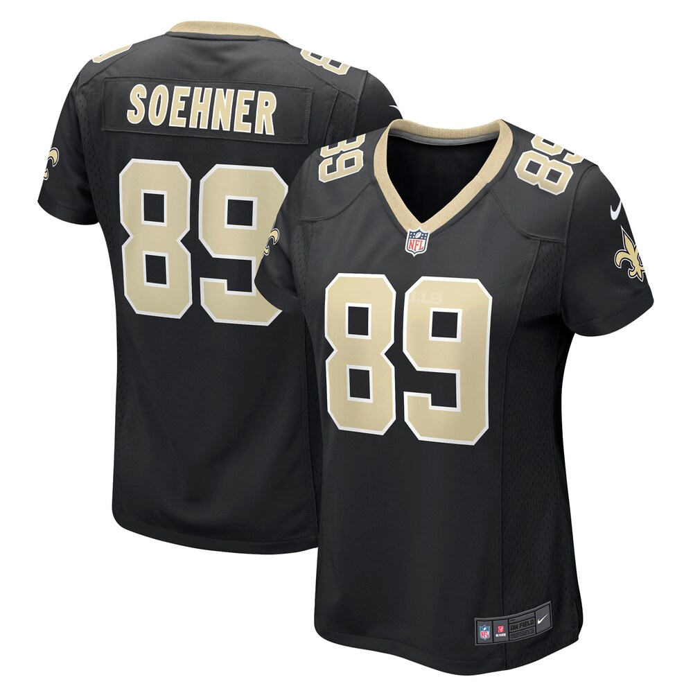 Dylan Soehner New Orleans Saints Women's Game Jersey | Black