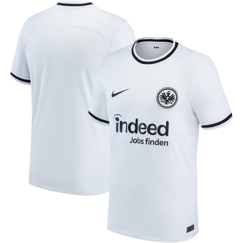 Eintracht Frankfurt Nike 2022/23 Home Replica Blank Jersey - White
