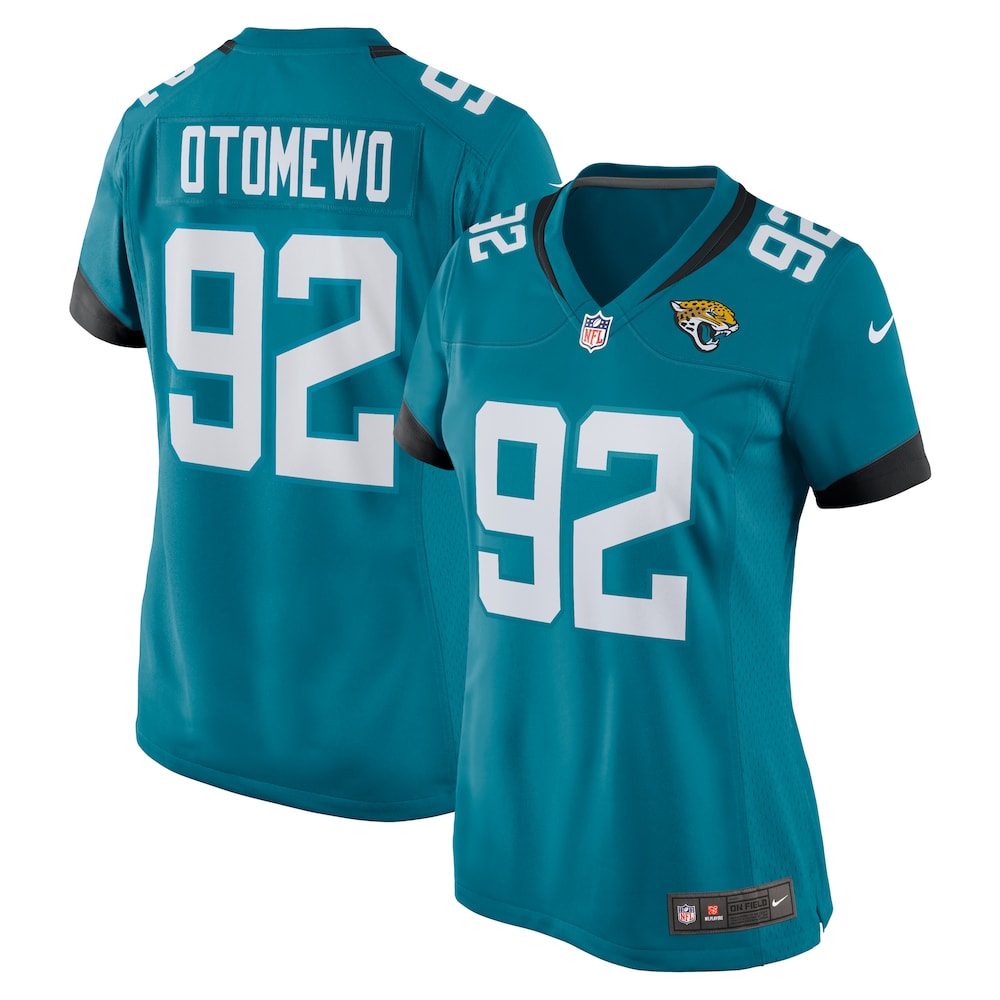 Esezi Otomewo Jacksonville Jaguars Women's Team Game Jersey |  Teal