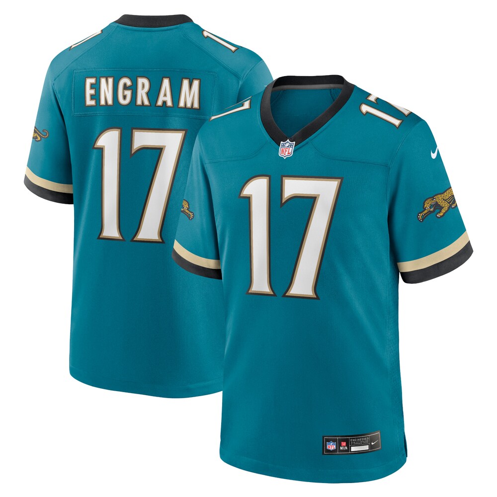 Evan Engram Jacksonville Jaguars Prowler Throwback Player Game Jersey | Teal