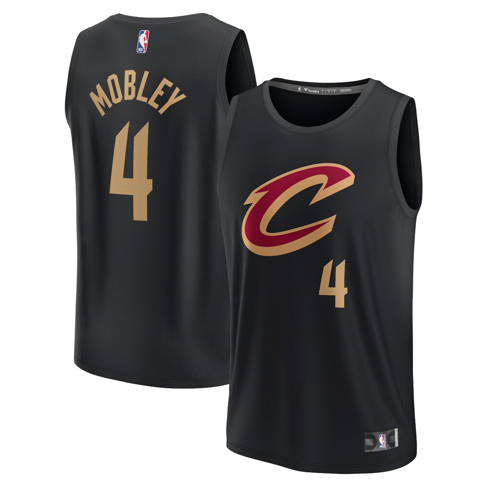Evan Mobley Cleveland Cavaliers Fanatics Branded Youth Fast Break Player Jersey - Statement Edition - Black