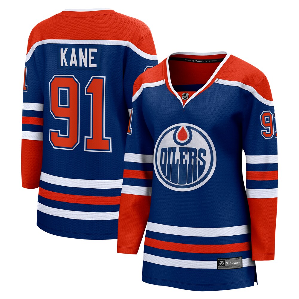 Evander Kane Edmonton Oilers Fanatics Women's Home Breakaway Player Jersey | Royal