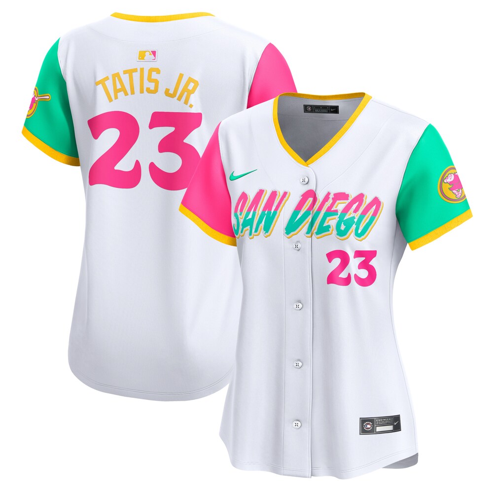 Fernando Tatis Jr. San Diego Padres Women's City Connect Limited Player Jersey - White