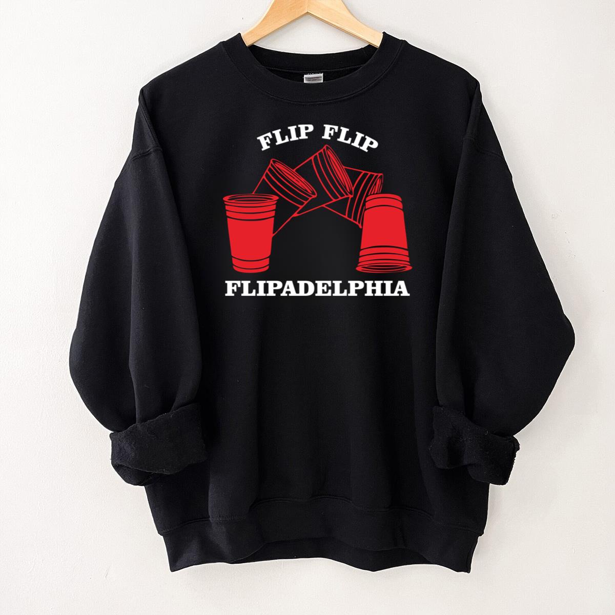 Flip Cup Beer Pong Drinking Game Graphic Tee