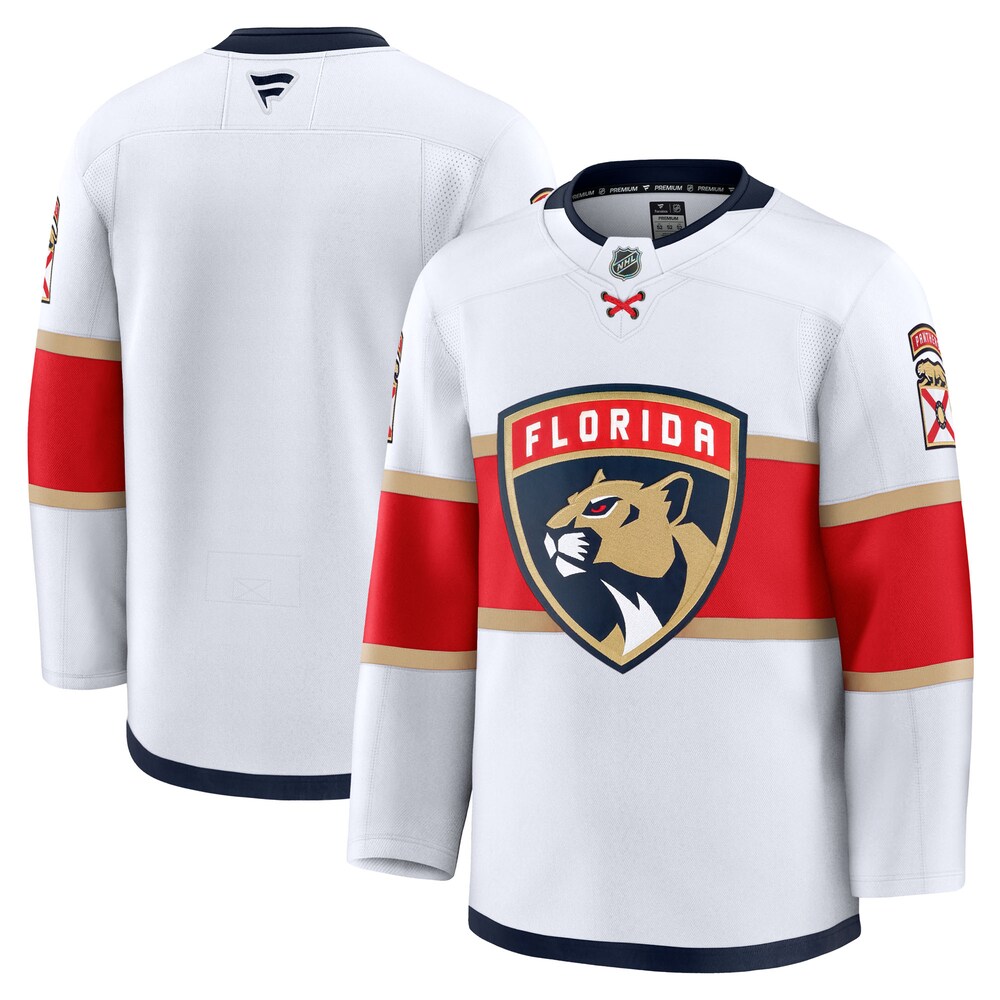 Florida Panthers Fanatics Away Premium Jersey | White