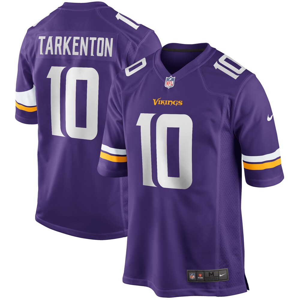 Fran Tarkenton Minnesota Vikings Game Retired Player Jersey | Purple