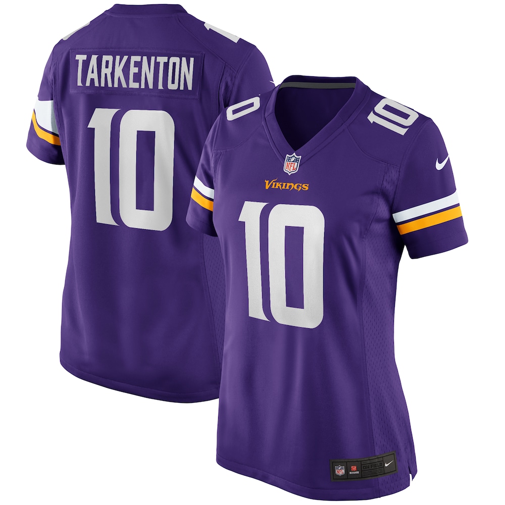 Fran Tarkenton Minnesota Vikings Women's Game Retired Player Jersey | Purple