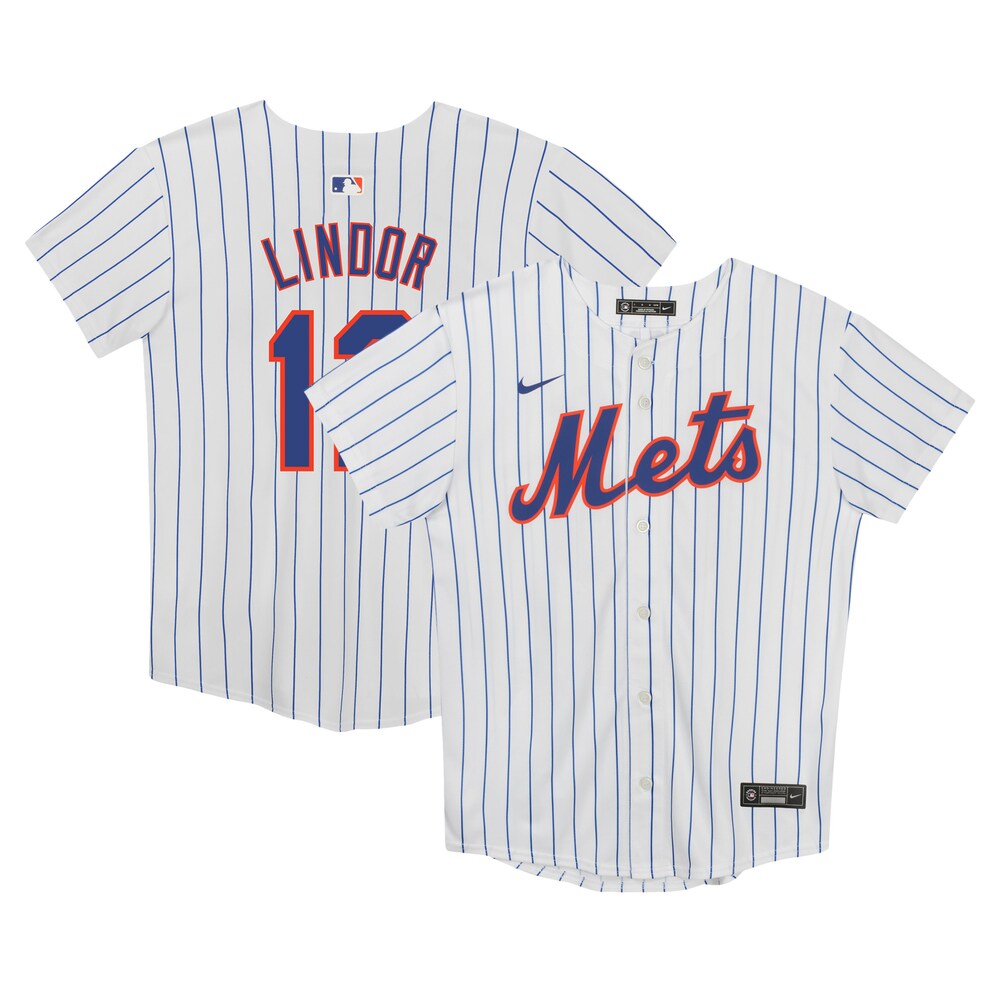 Francisco Lindor New York Mets Preschool Home Game Jersey - White