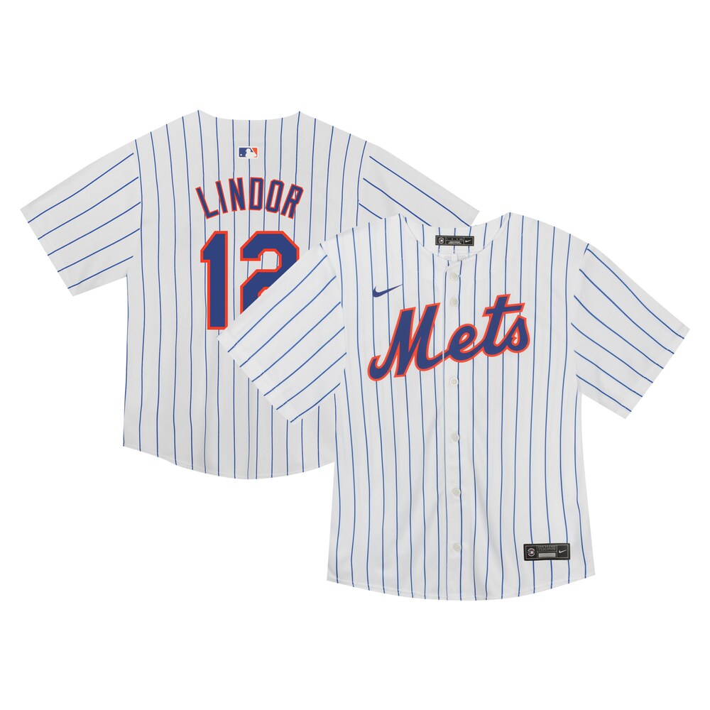 Francisco Lindor New York Mets Toddler  Game Jersey - White