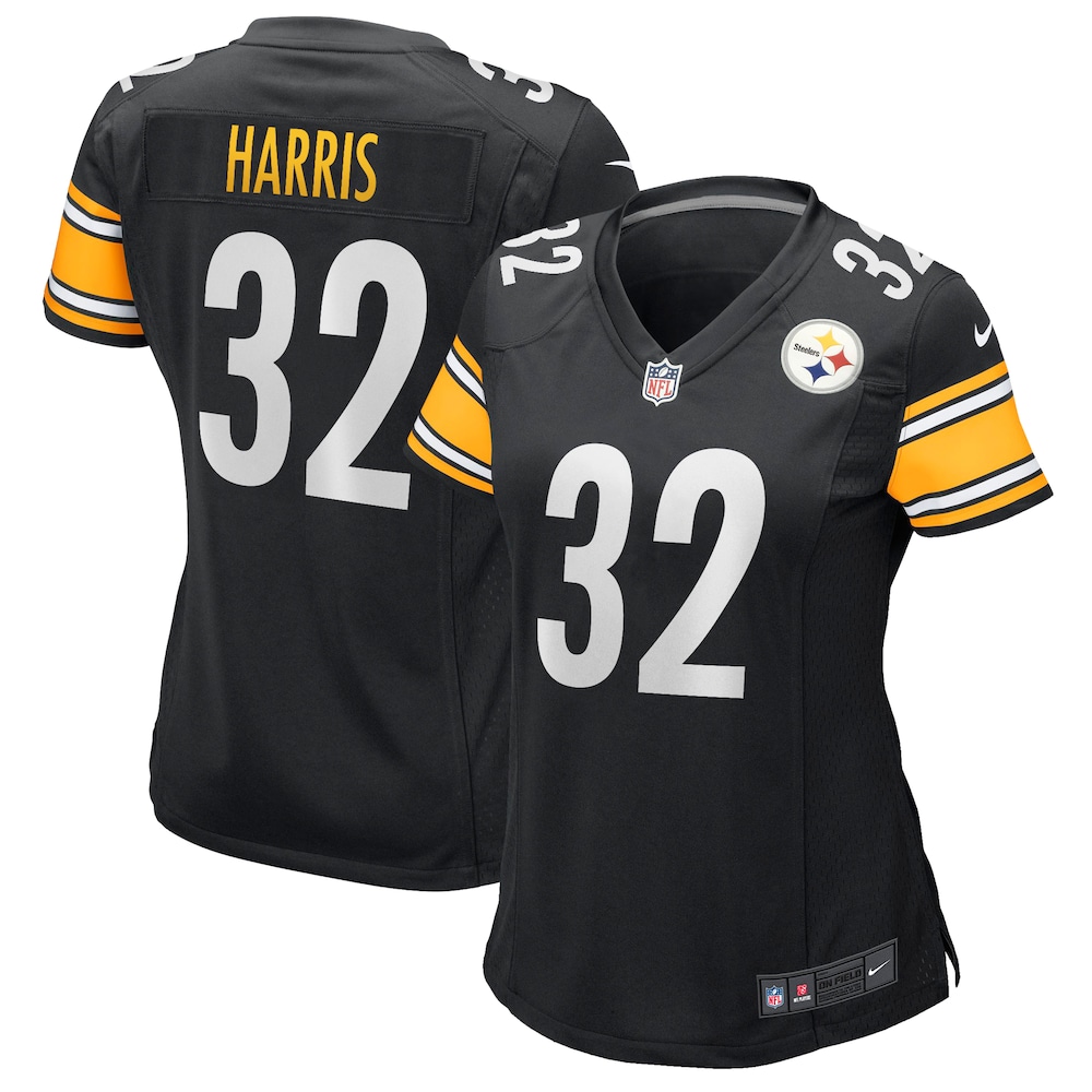 Franco Harris Pittsburgh Steelers Women's Game Retired Player Jersey | Black