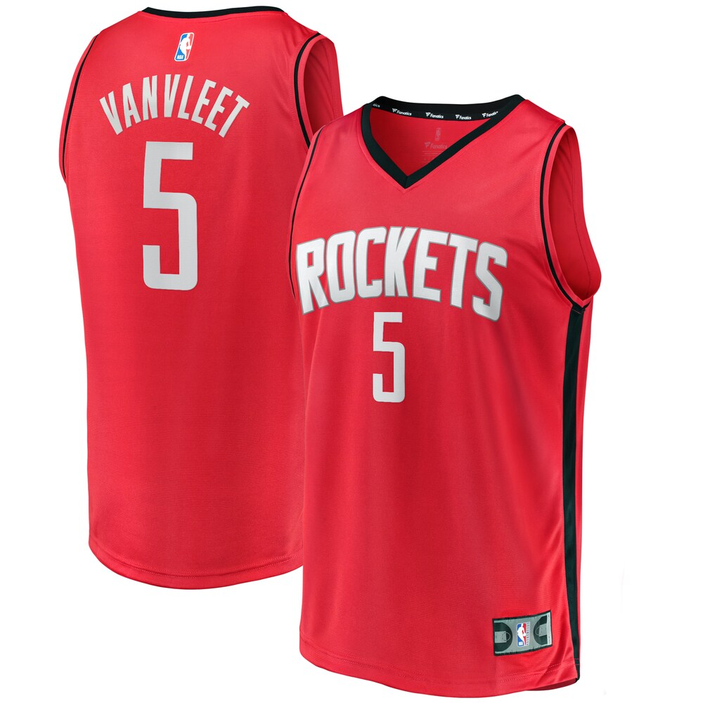 Fred VanVleet Houston Rockets Fanatics Fast Break Replica Player Jersey | Icon Edition | Red