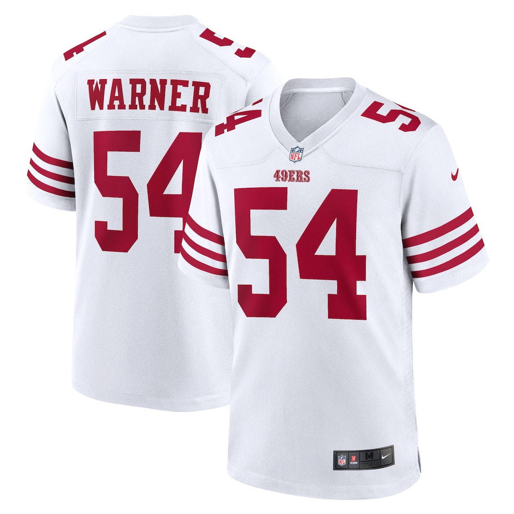 Fred Warner San Francisco 49ers Player Game Jersey - White