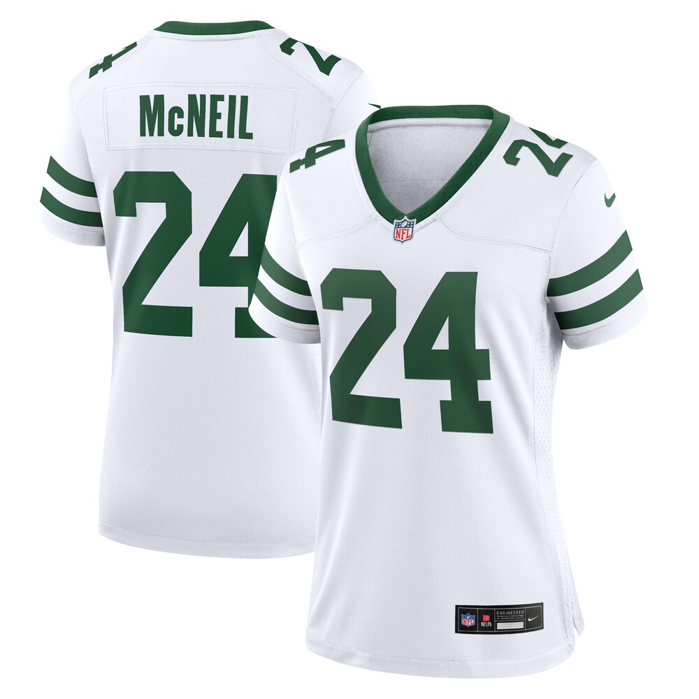 Freeman McNeil New York Jets Nike Women's Legacy Retired Player Game Jersey - White