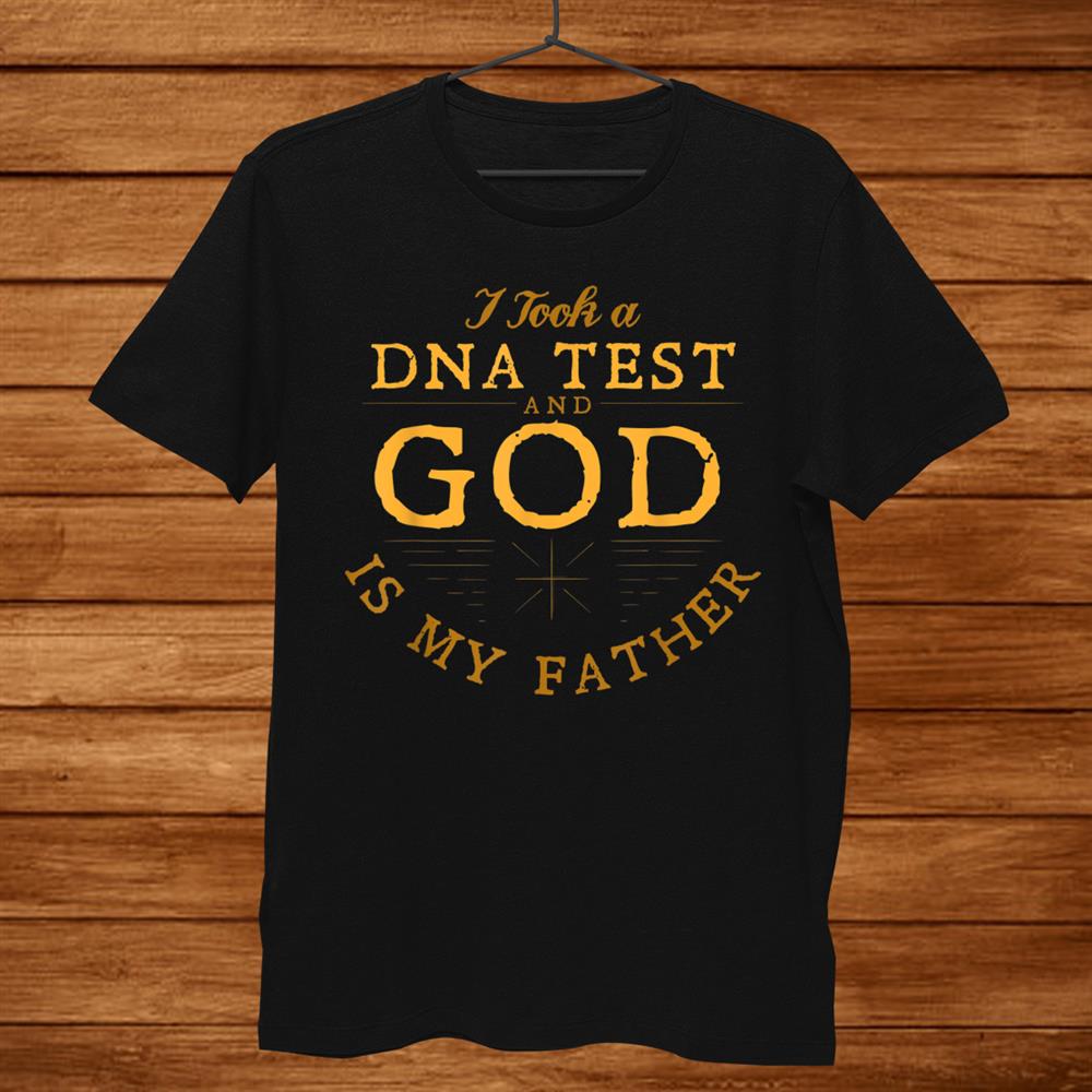 Funny Christian Gift Catholic Pastor God Is My Father Faith T-Shirt