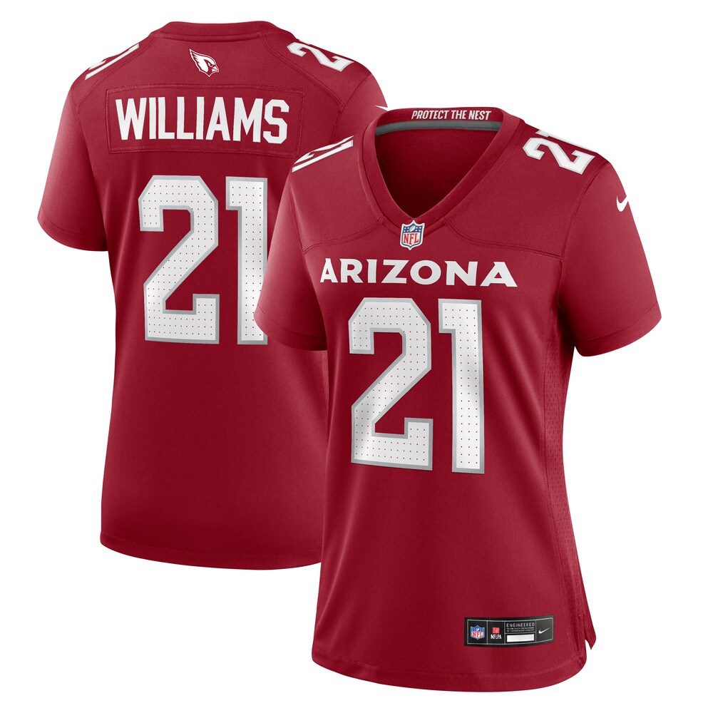 Garrett Williams Arizona Cardinals Nike Women's  Game Jersey -  Cardinal