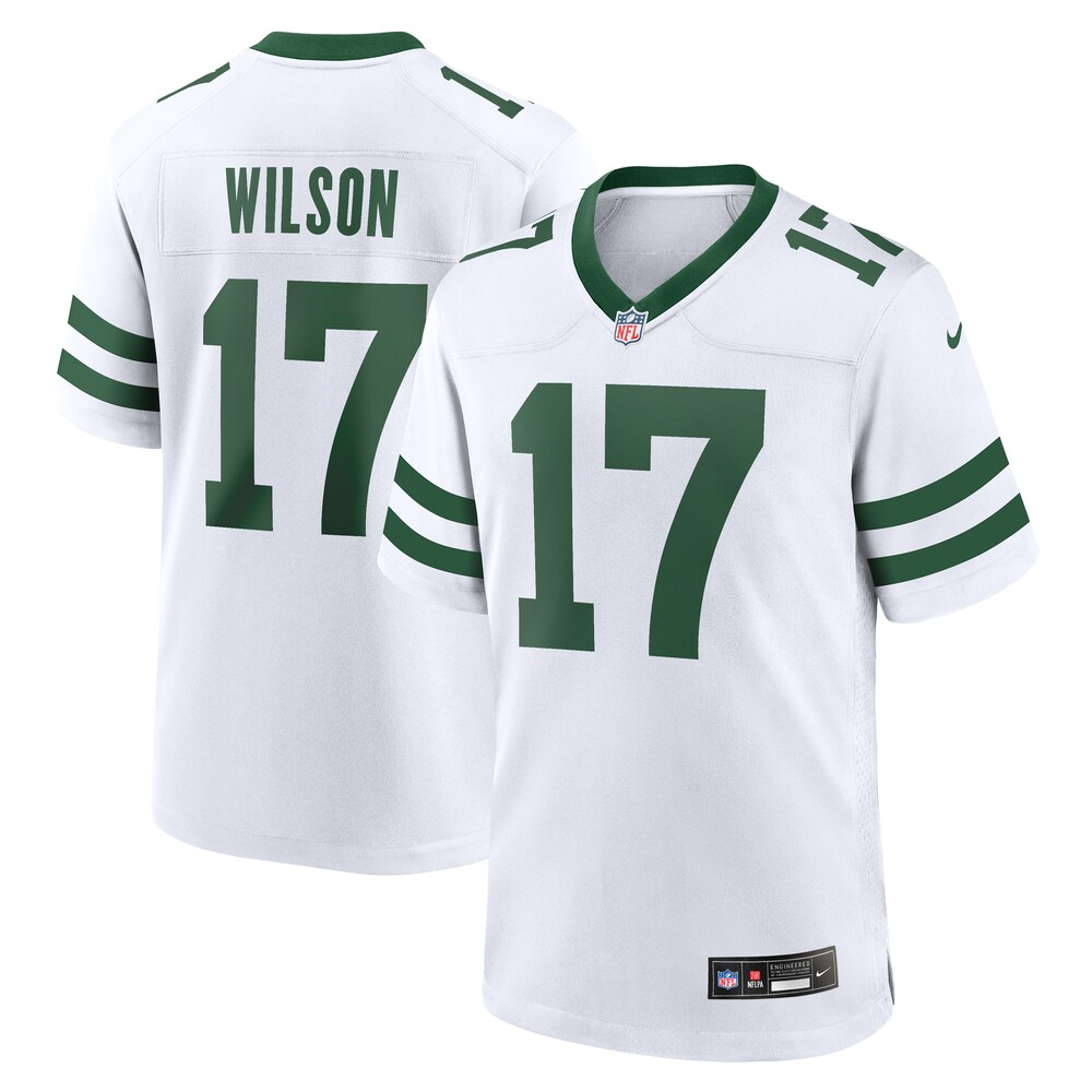 Garrett Wilson New York Jets Game Jersey | Legacy White