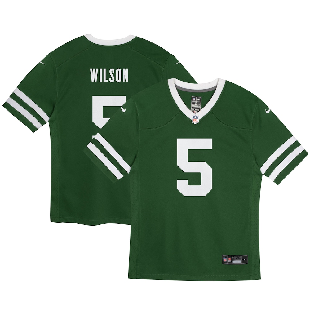 Garrett Wilson New York Jets Infant Game Jersey - Legacy Green