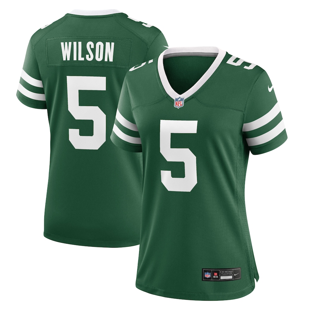 Garrett Wilson New York Jets Women's Game Jersey | Legacy Green