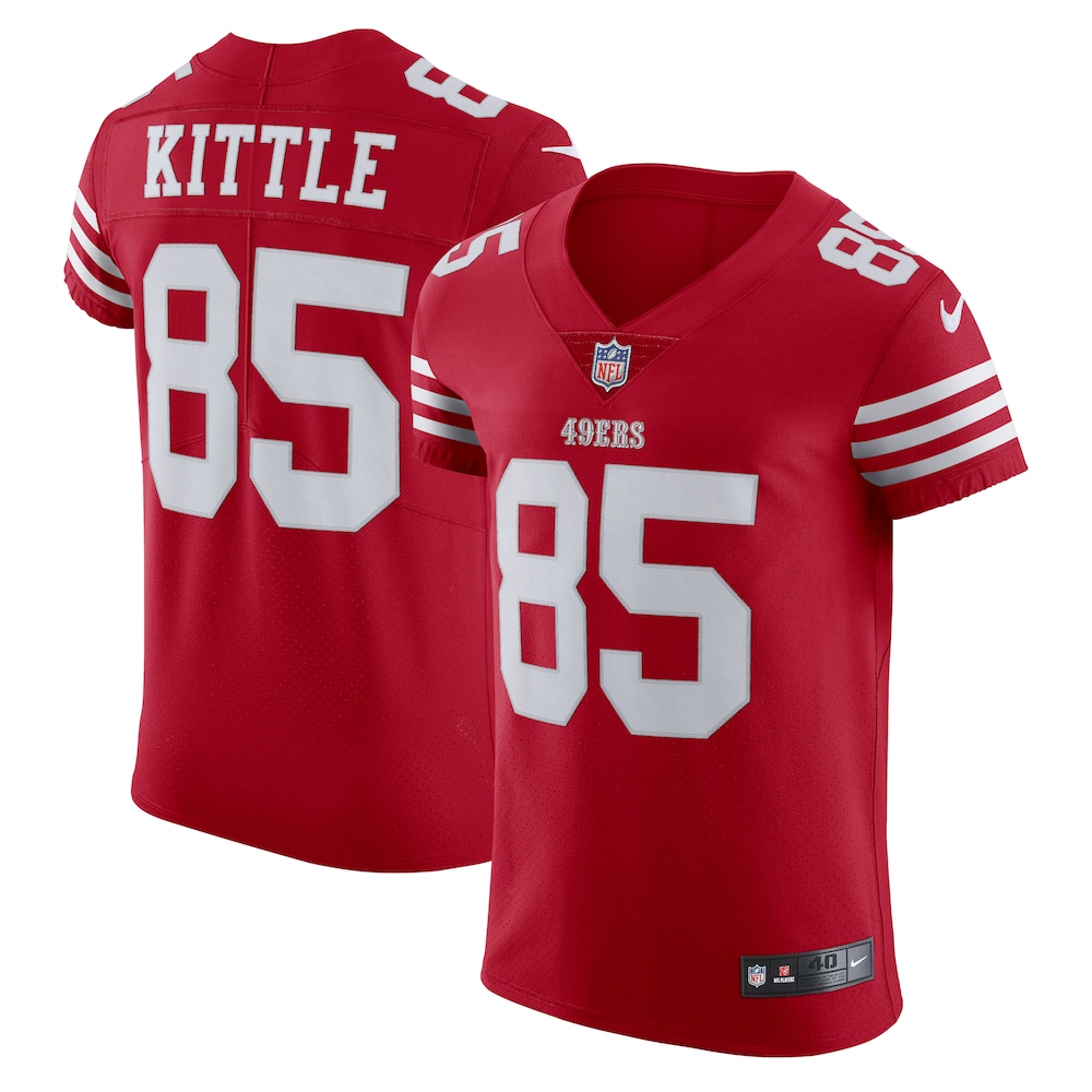 George Kittle San Francisco 49ers Vapor Elite Jersey - Scarlet