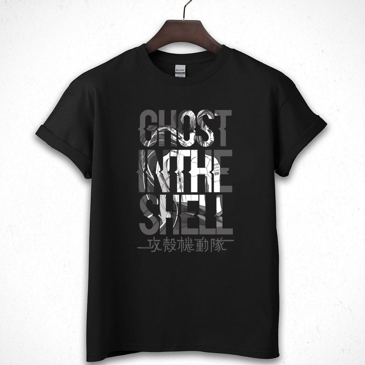 Ghost in the Shell Manga Anime Graphic T-Shirt