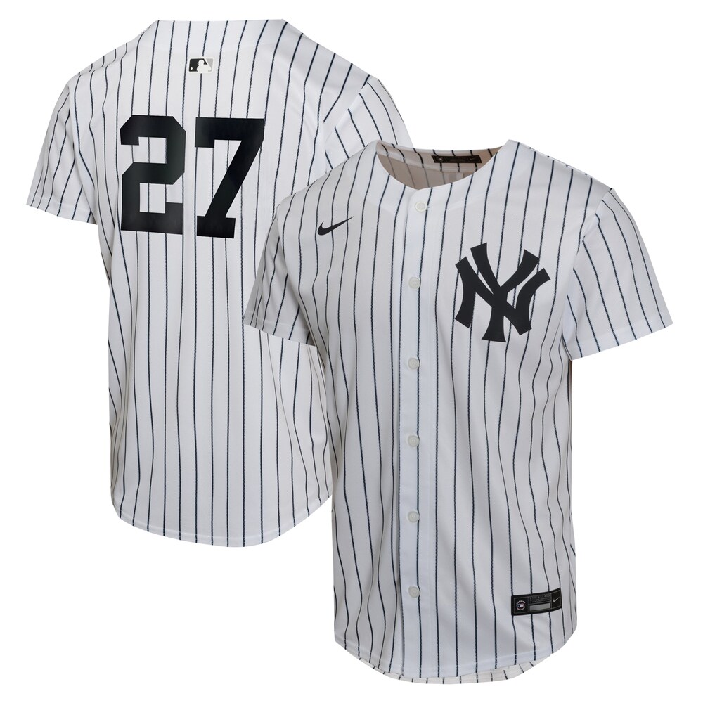 Giancarlo Stanton New York Yankees Youth Home Game Player Jersey | White