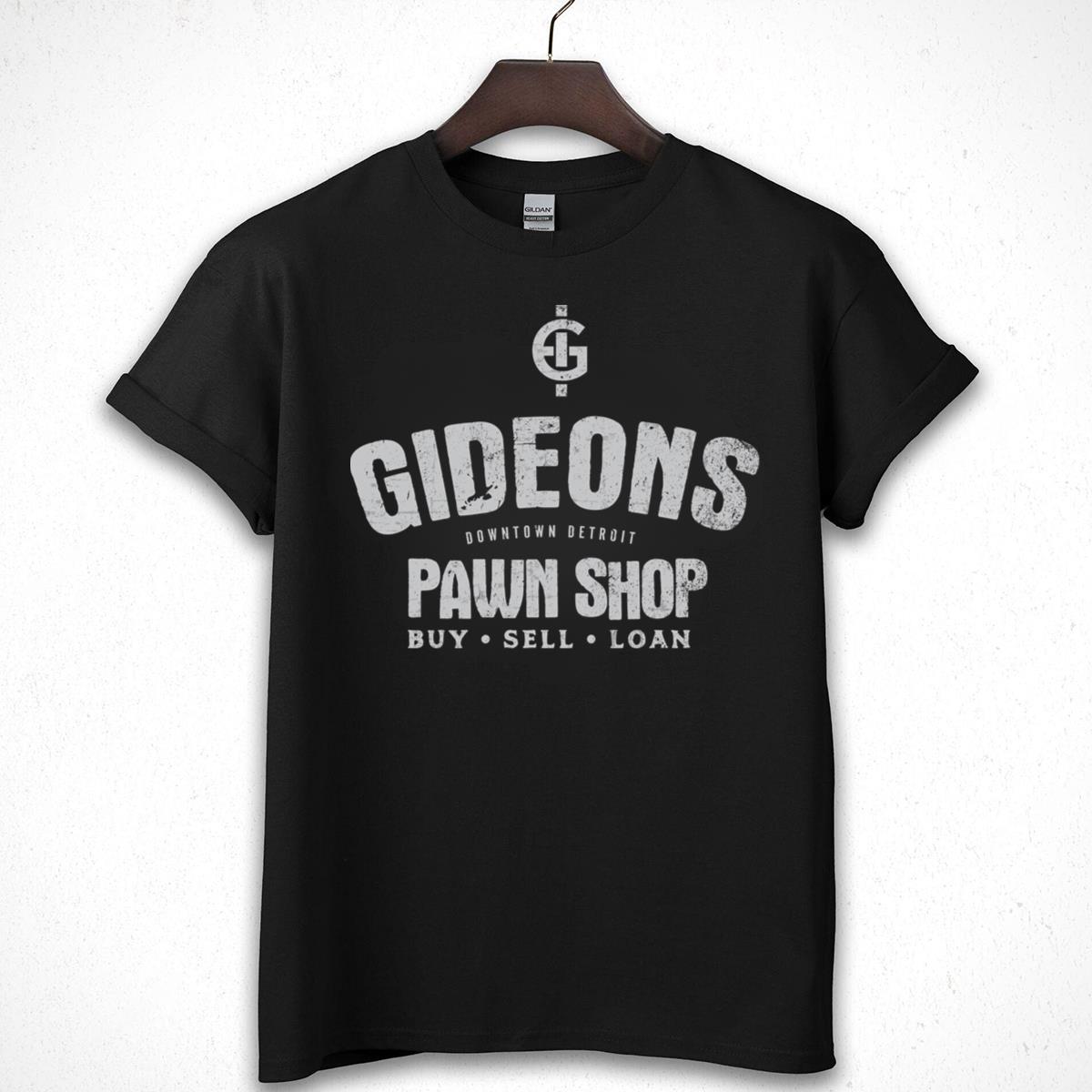 Gideon's Pawn Shop Downtown Detroit Vintage Graphic T-Shirt