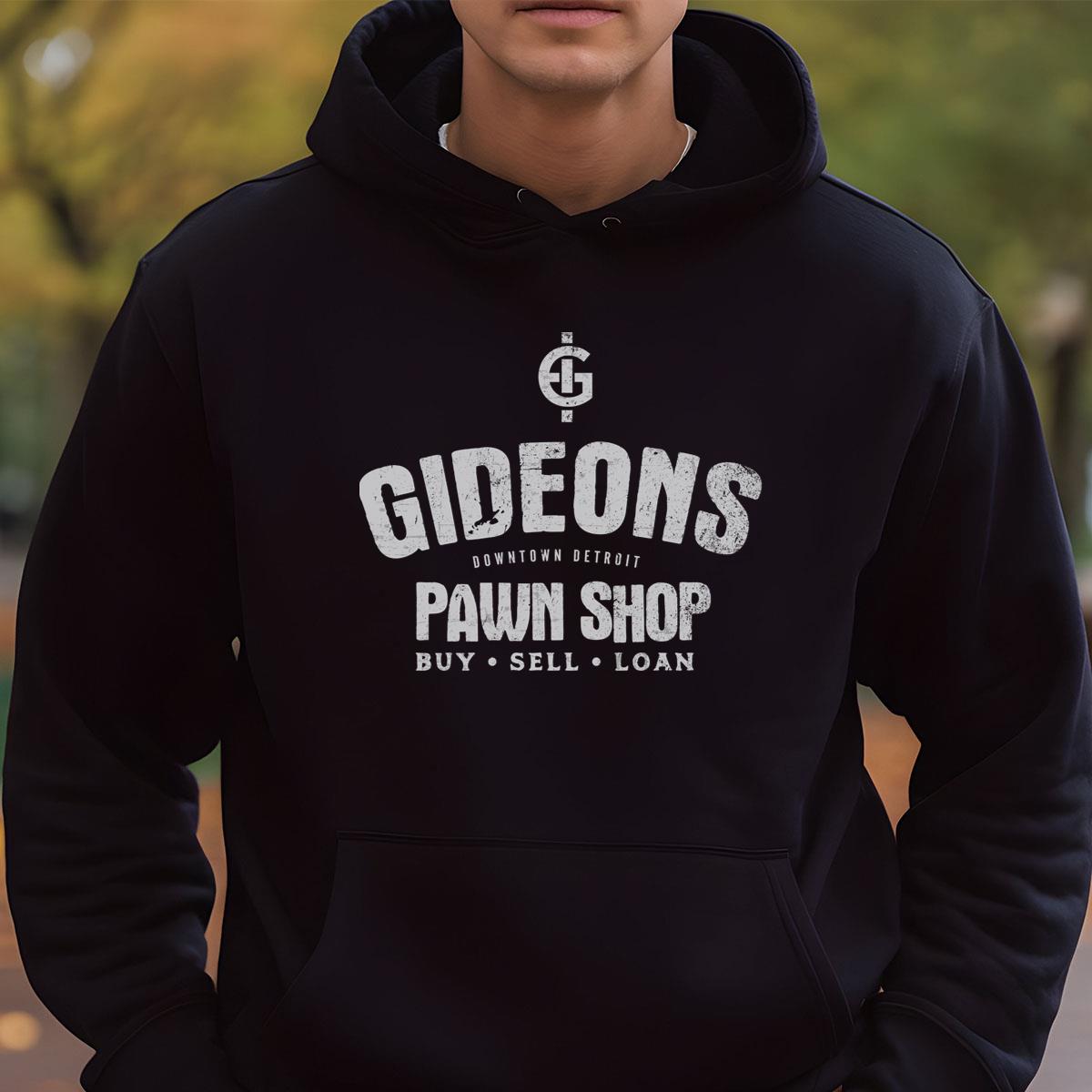 Gideon's Pawn Shop Downtown Detroit Vintage Graphic T-Shirt