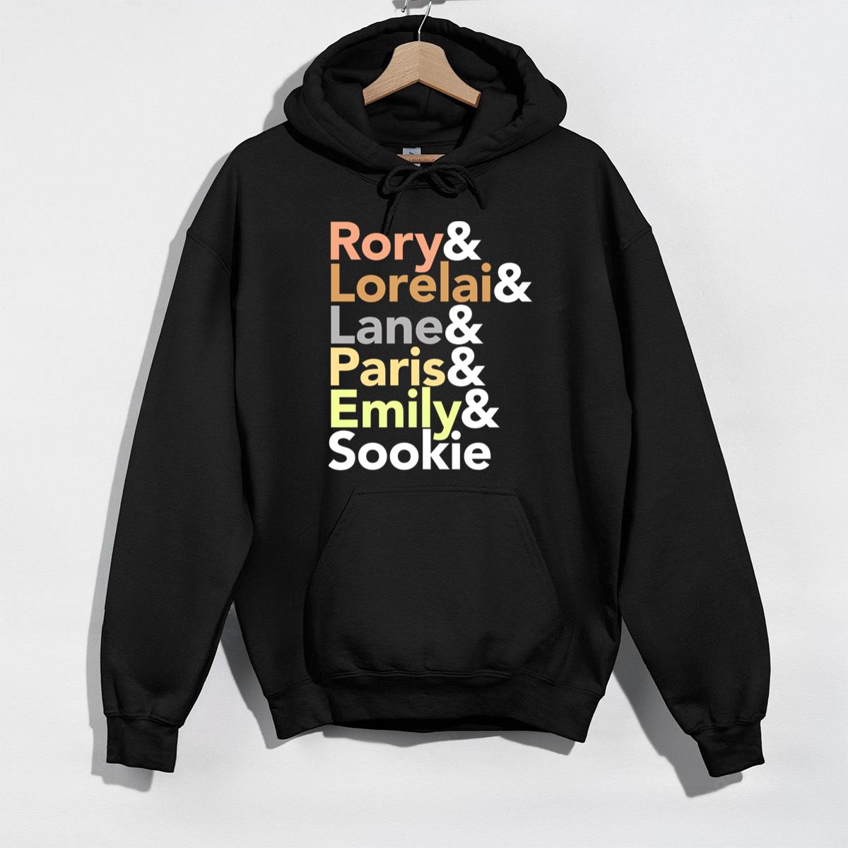 Gilmore Girls Cast Names Graphic Tee, TV Show Fan T-Shirt