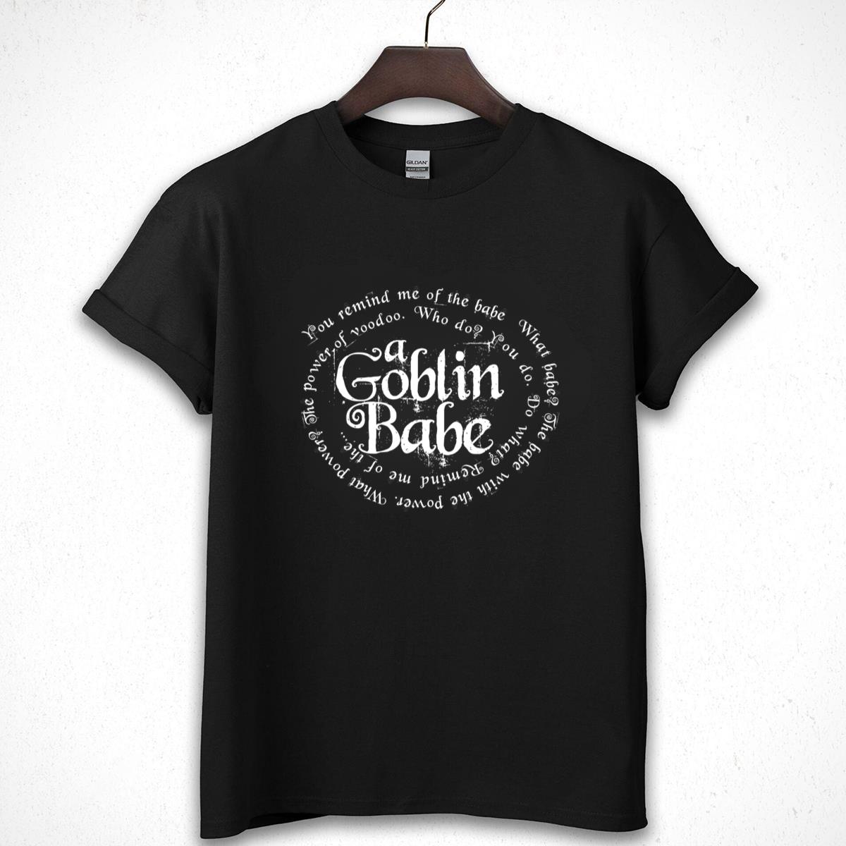 Goblin Babe Labyrinth Movie Quote Vintage Graphic T-Shirt