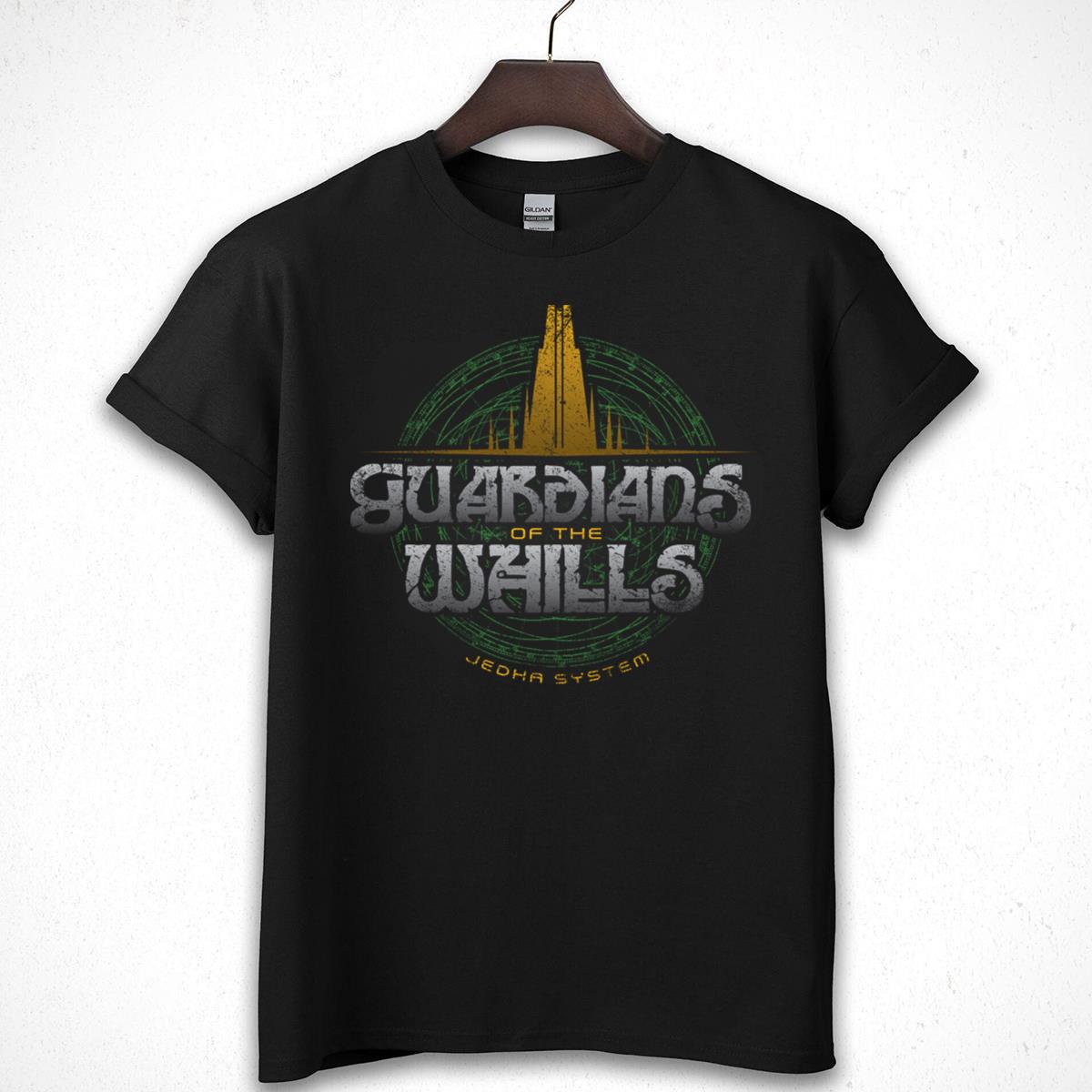 Guardians of the Whills Jedha System Distressed Graphic T-Shirt