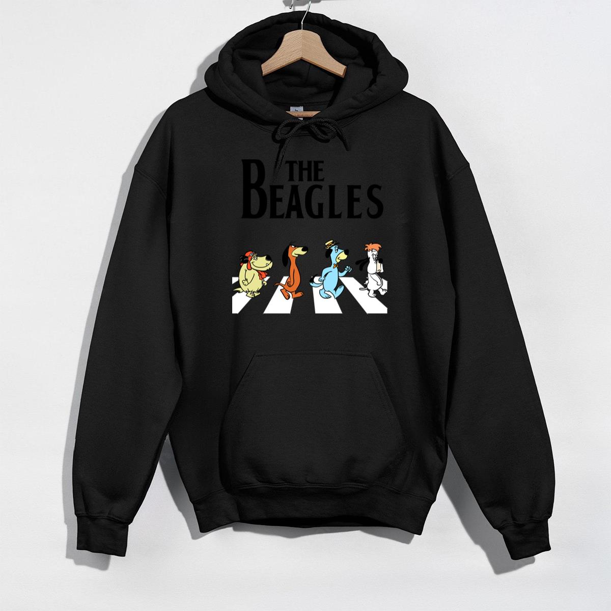 Hanna-Barbera Dogs Abbey Road Cartoon Graphic T-Shirt