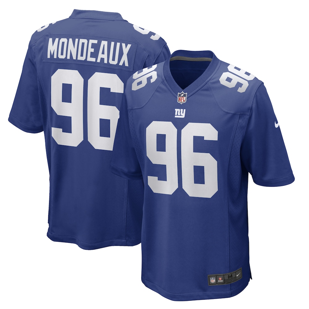 Henry Mondeaux New York Giants Game Player Jersey | Royal