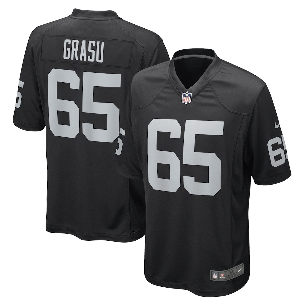 Hroniss Grasu Las Vegas Raiders Game Player Jersey | Black