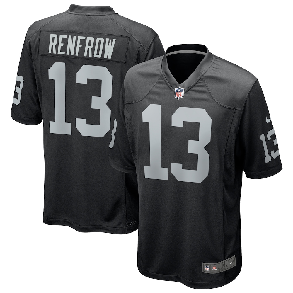 Hunter Renfrow Las Vegas Raiders Game Player Jersey | Black