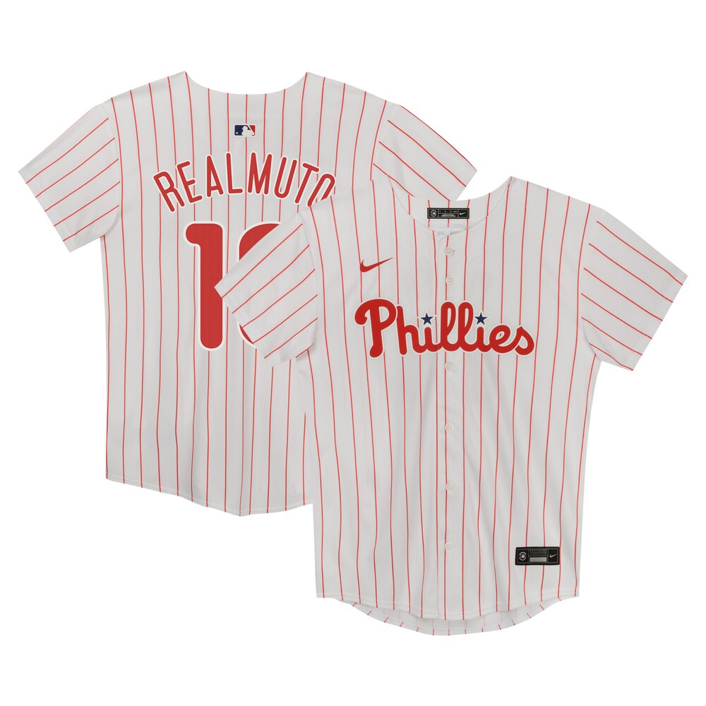 J.T. Realmuto Philadelphia Phillies Preschool Home Game Jersey - White