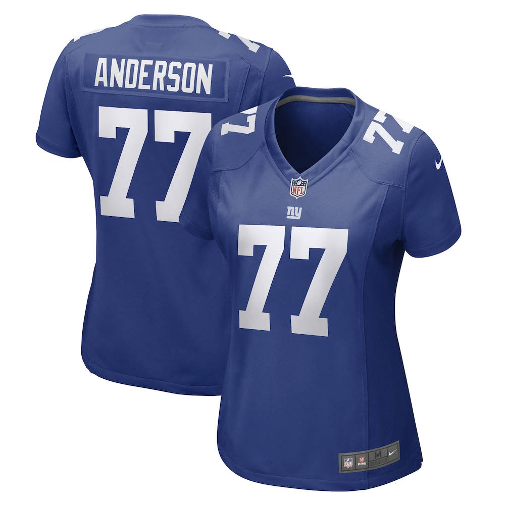 Jack Anderson New York Giants Women's Game Player Jersey | Royal