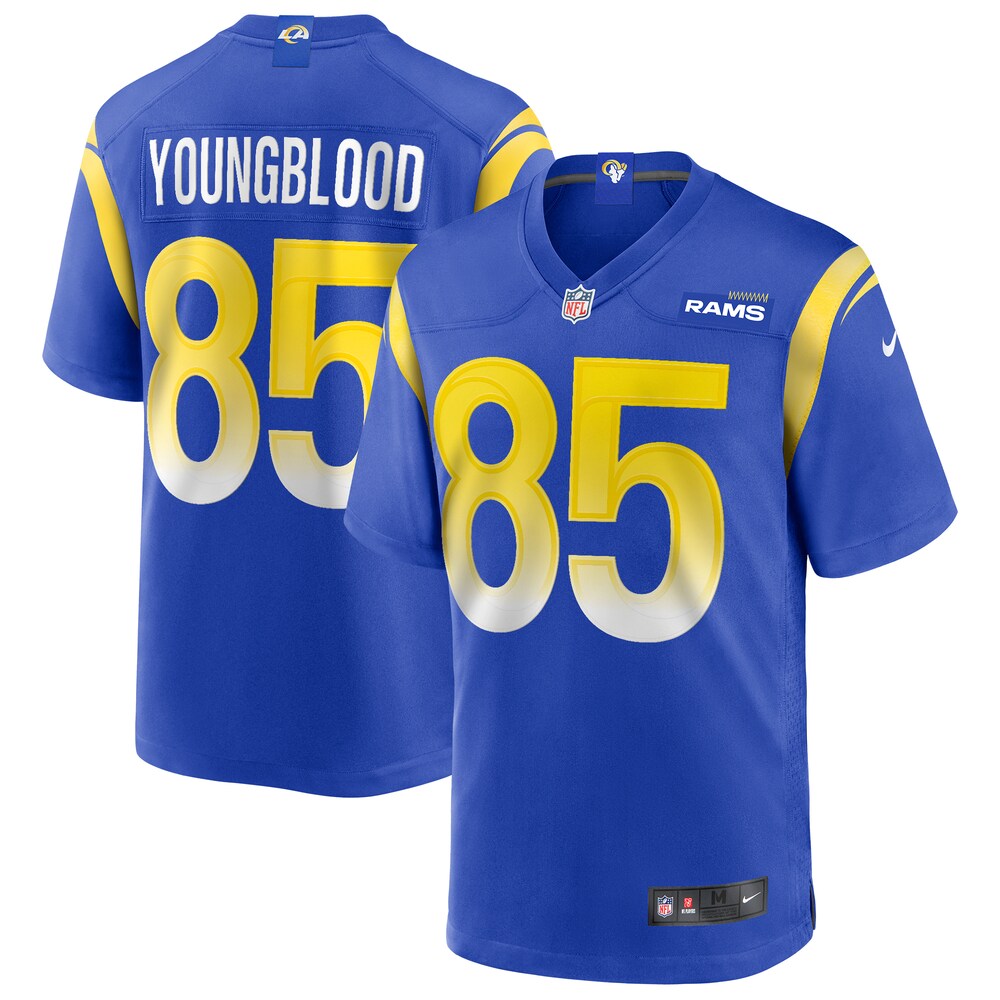 Jack Youngblood Los Angeles Rams Game Retired Player Jersey | Royal