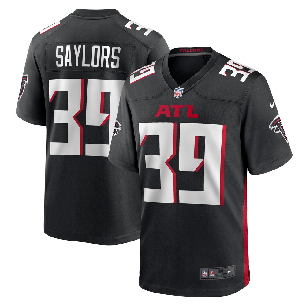 Jacob Saylors Atlanta Falcons Nike  Game Jersey -  Black