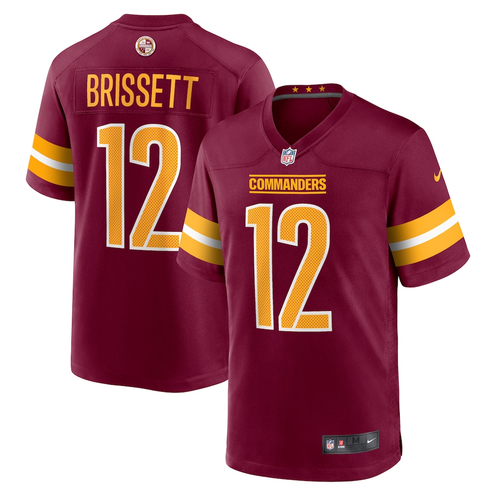 Jacoby Brissett Washington Commanders Game Player Jersey | Burgundy