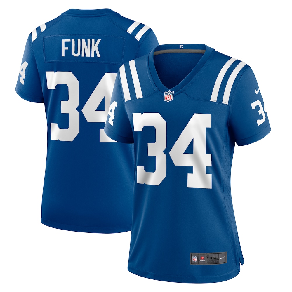 Jake Funk Indianapolis Colts Women's Team Game Jersey -  Royal