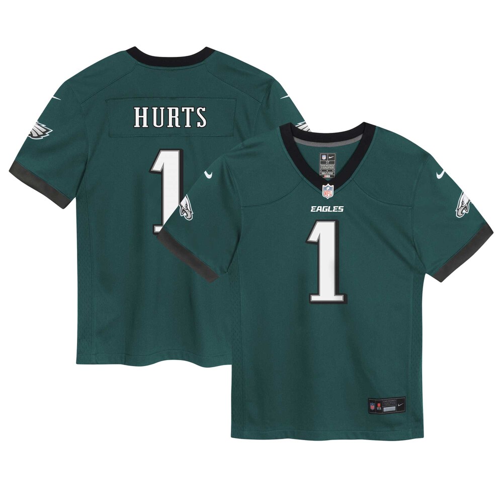 Jalen Hurts Philadelphia Eagles Preschool Game Jersey - Midnight Green