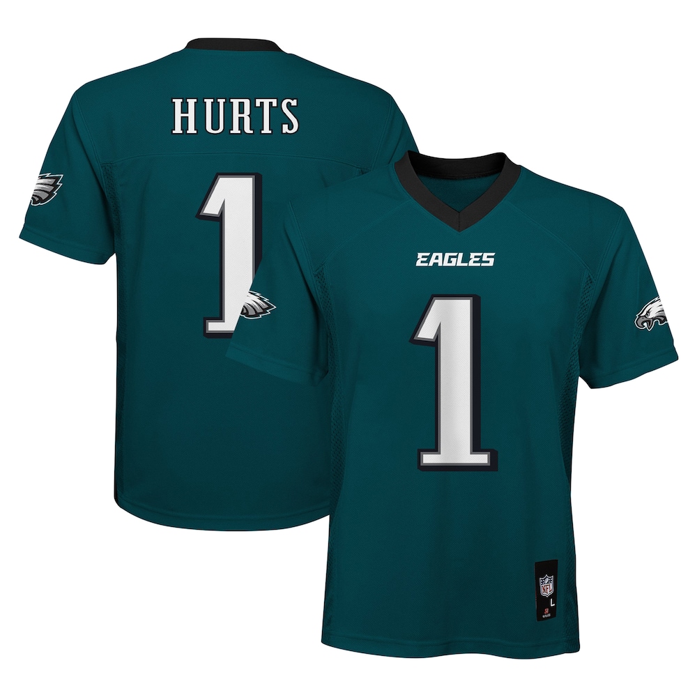 Jalen Hurts Philadelphia Eagles Preschool Replica Player Jersey - Midnight Green