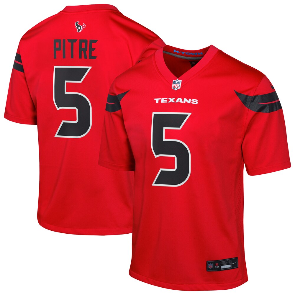 Jalen Pitre Houston Texans Youth Alternate Game Jersey | Red