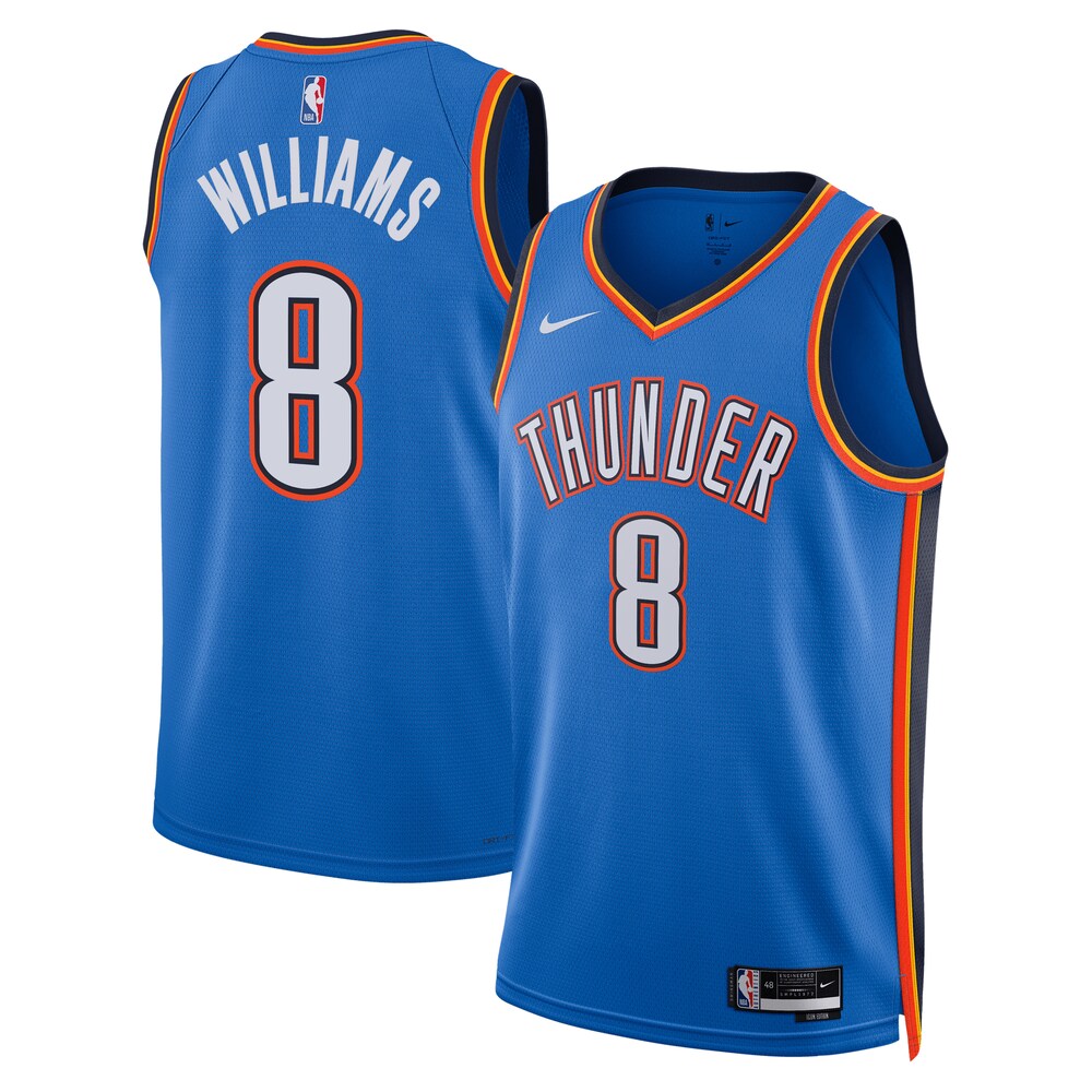 Jalen Williams Oklahoma City Thunder Nike Unisex Swingman Replica Jersey - Icon Edition - Blue