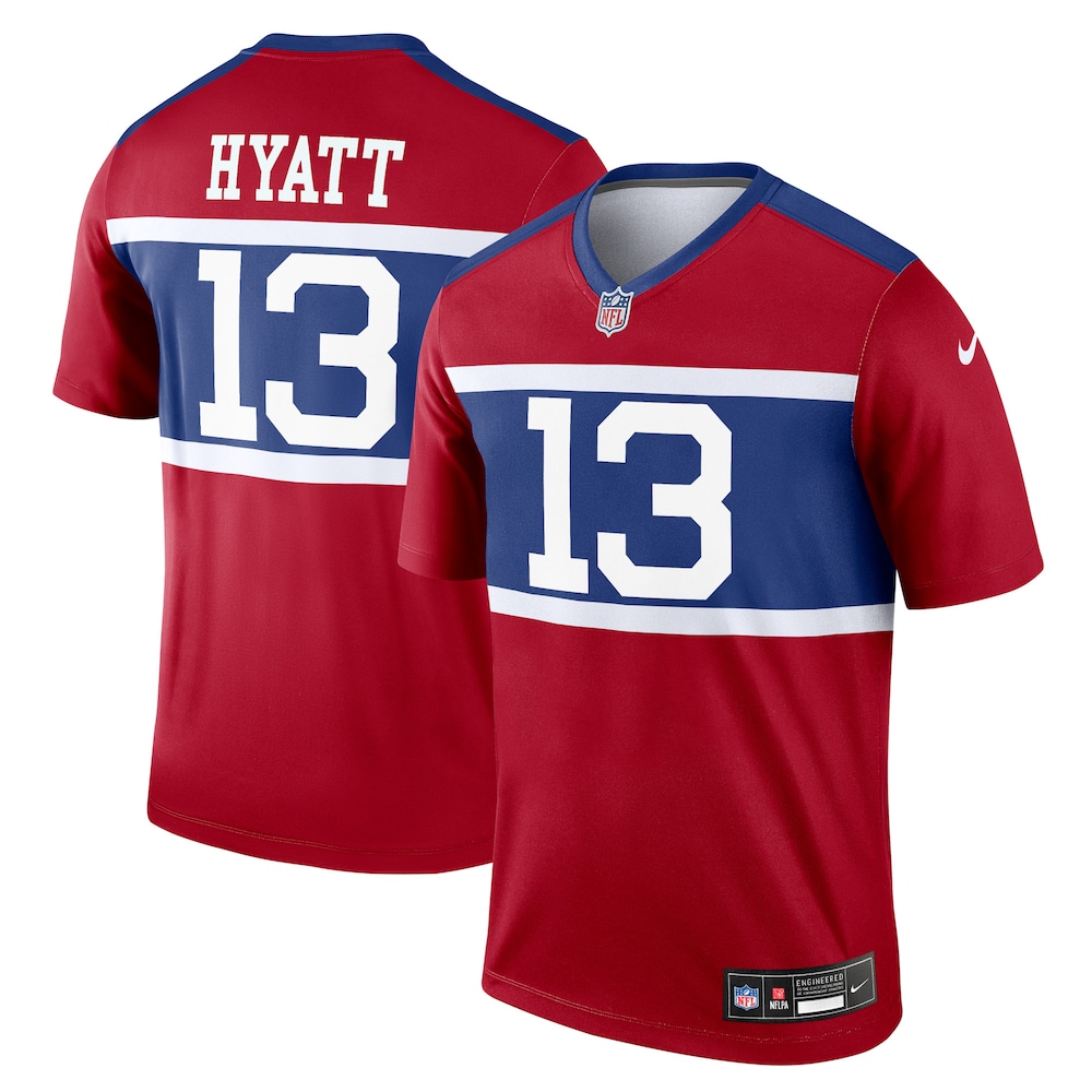 Jalin Hyatt New York Giants Alternate Legend Player Performance Top | Red