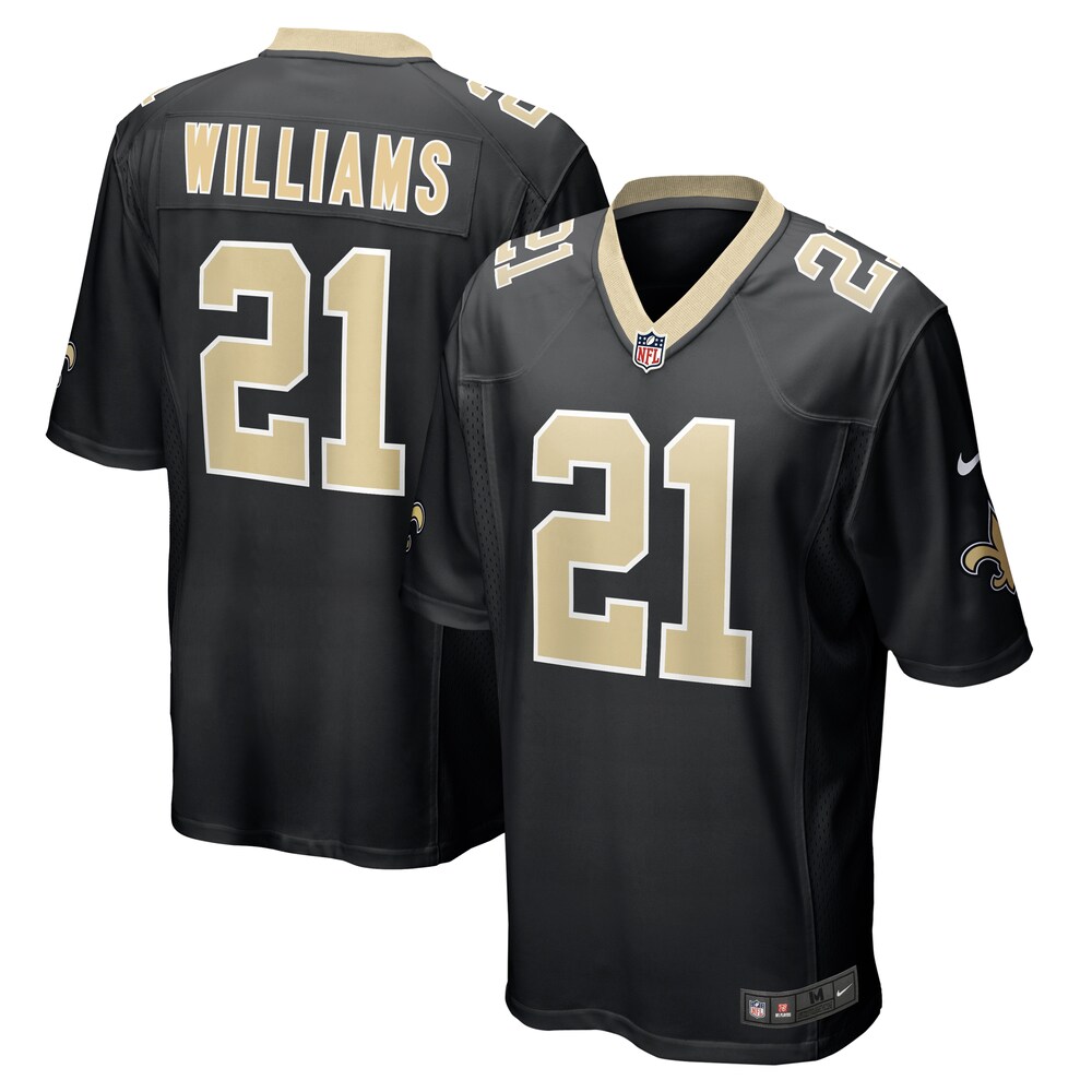 Jamaal Williams New Orleans Saints Game Player Jersey | Black