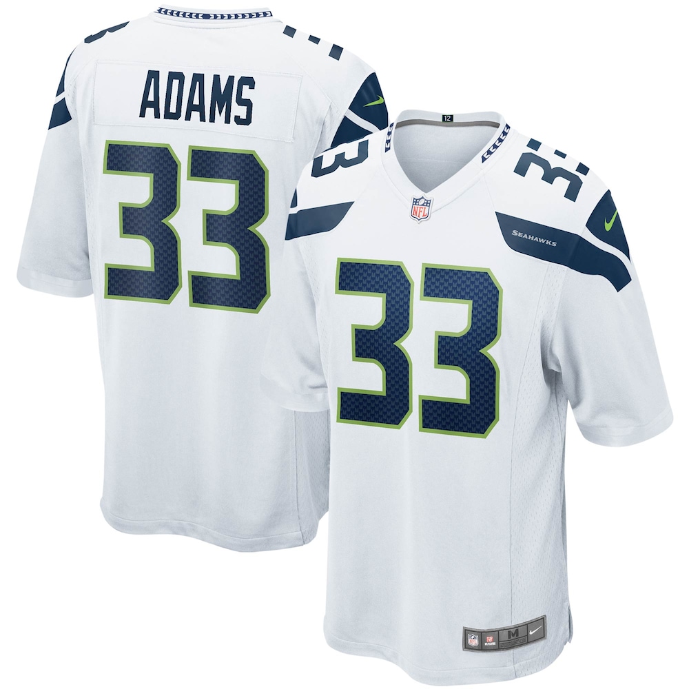 Jamal Adams Seattle Seahawks Game Jersey | White