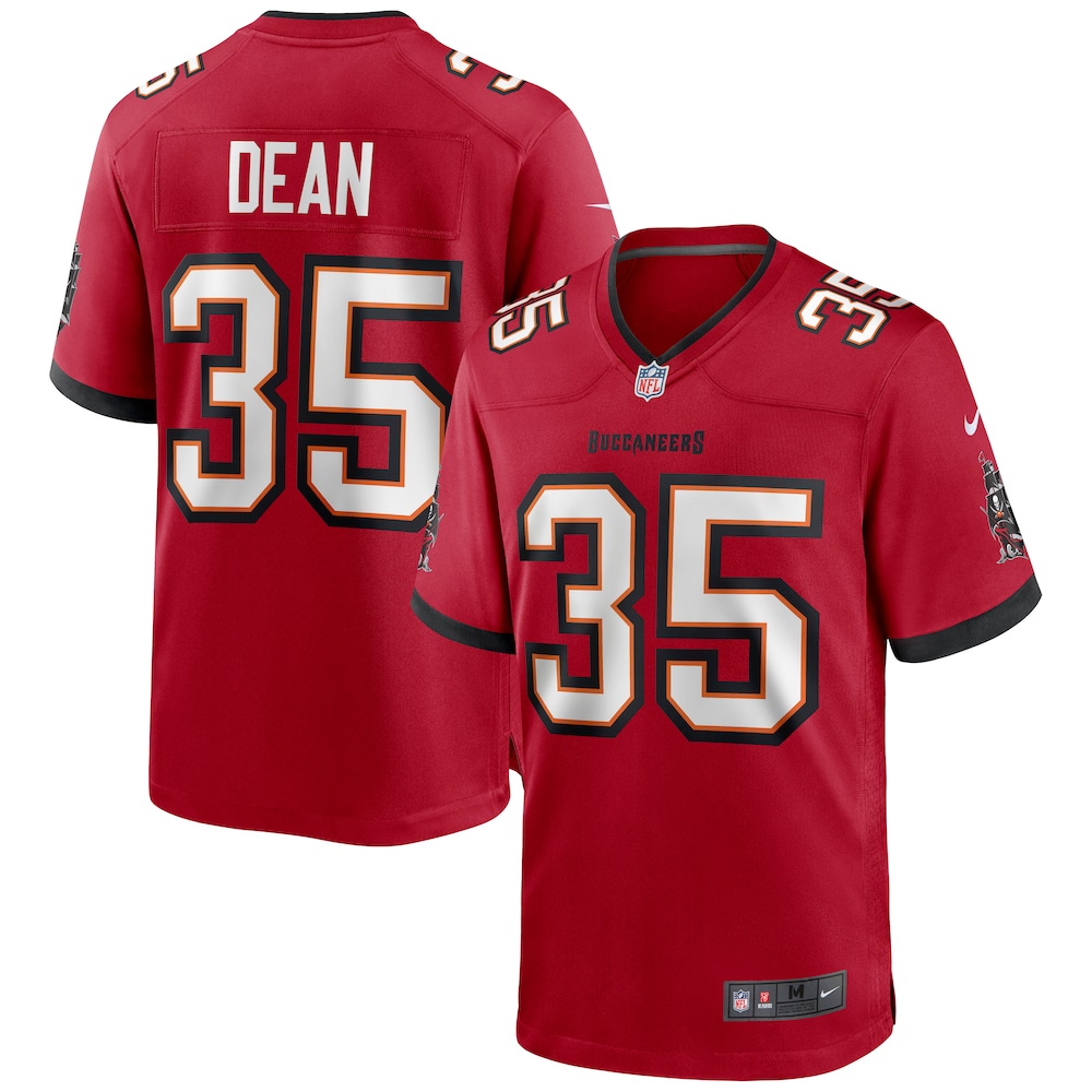 Jamel Dean Tampa Bay Buccaneers Game Jersey - Red